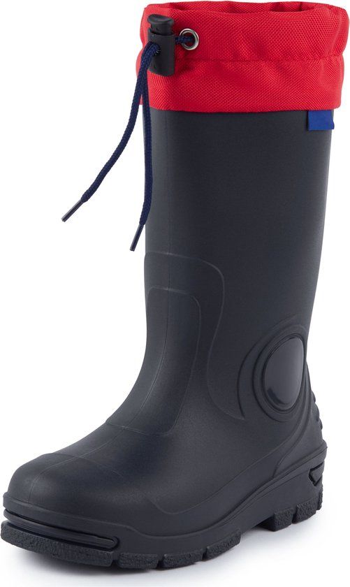Ladeheid LA-RB-487 Kinder Regenlaarzen - Marineblauw/Zwart - Maat 25