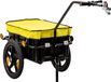 Zelsius remorque à vélo avec bâche, jaune