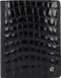 Esquire Nizza Wallet 15CC Black Zwart
