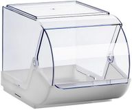Unyqoos® Transparante opbergdoos met klapdeksel