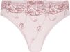 Hunkemöller Dames Lingerie Brazilian Diva - Roze - maat S