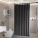 Merkloos Opvouwbare douchegordijnen van waterdicht materiaal, 55 x 79 inch