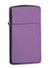 Zippo Slim Paars