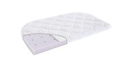 Matras Brise Light XXL Matras voor bijzetbed, 57,5 x 105 x 6 cm, 2 afgeronde hoeken