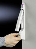 Rittal TS 8611.290 Comfortabele handgreep Grijs-wit (RAL 7035)