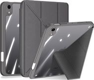 Dux Ducis - Hoes geschikt voor iPad Mini 6 - Magneet sluiting - Auto Sleep/Wake functie - Met Pencil houder - Grijs