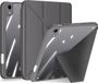 Dux Ducis - Hoes geschikt voor iPad Mini 6 - Magneet sluiting - Auto Sleep/Wake functie - Met Pencil houder - Grijs