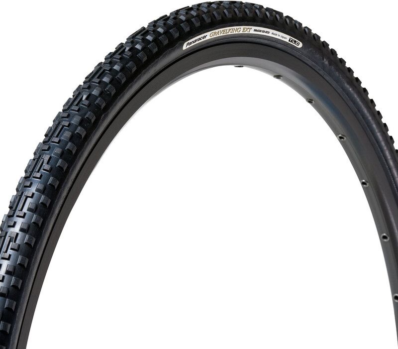 Panaracer Gravelking EXT Vouwband 700x35C TLR - Zwart