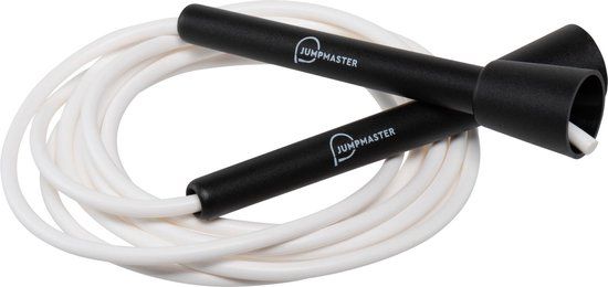 Jumpmaster Speed Rope Floyd - Springtouw - Wit - 304cm - PVC - Verstelbaar