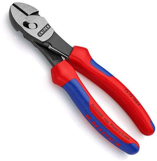 Knipex 7372180F TwinForce Zijsnijtang - 180mm