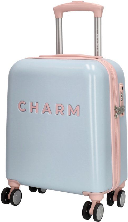 Charm London Capetown Underseater Koffer Babyblauw