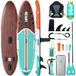 Stand up paddle board - Gonflable - 320 cm - 200 kg de capacité - Planche SUP avec siège
