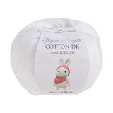 Utopia Crafts Amigurumi Katoenen DK-garen om te haken en te breien, 50% katoen, 50% gemengd acryl, 50 g (1, wit)