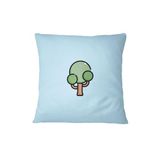 Bona Basics Decoratieve kussenhoes Lichtblauw 45x45 cm