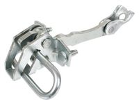 Modecar Fiat 500 Butoir de porte - Avant - Gauche ou Droite - Acier - Argent