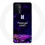 Oppo Etui voor Oppo A74 Bangtan Sonyeondan Concert BTS Army Bomb Lightstick Maniacase