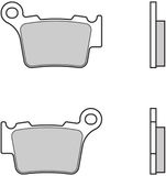 Brembo 07bb27tt Organische plaquettes de frein transparent