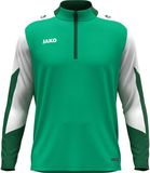 Jako Dynamic Ziptop Dames - Groen / Wit / Donkergroen | Maat: XL