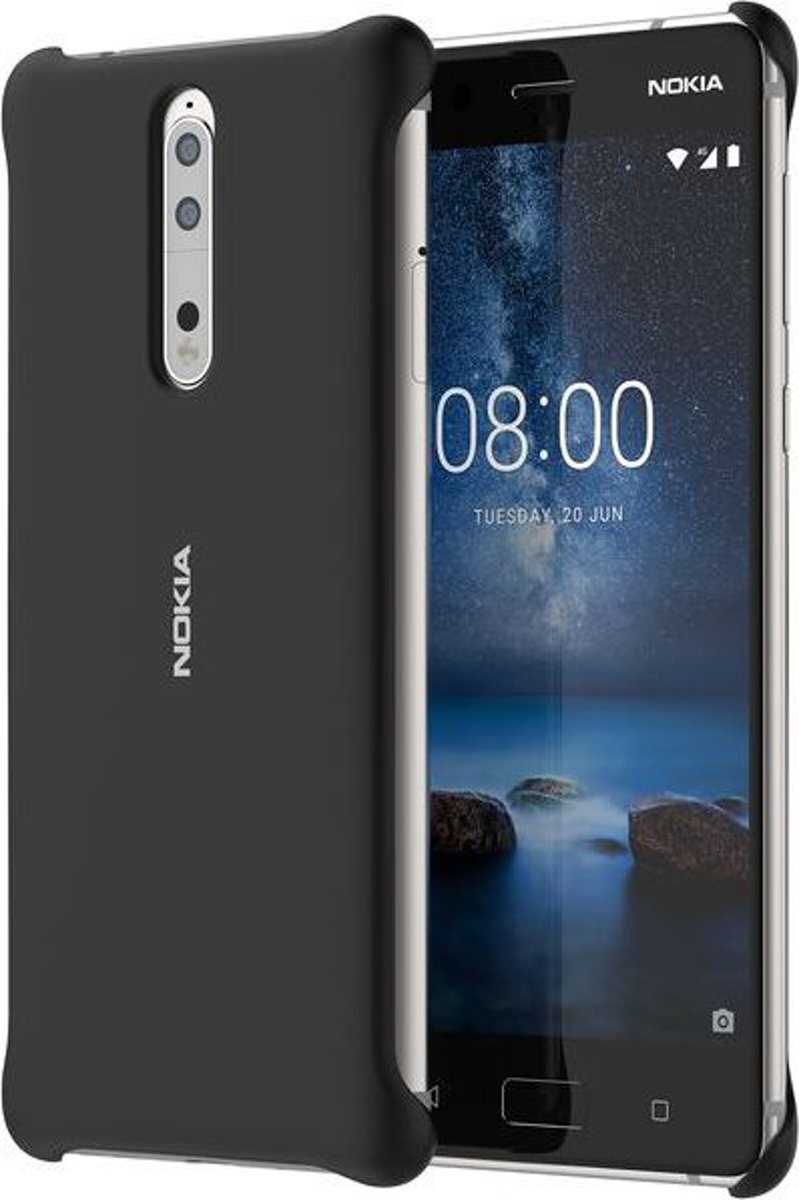 Nokia Soft Back Case Black 8