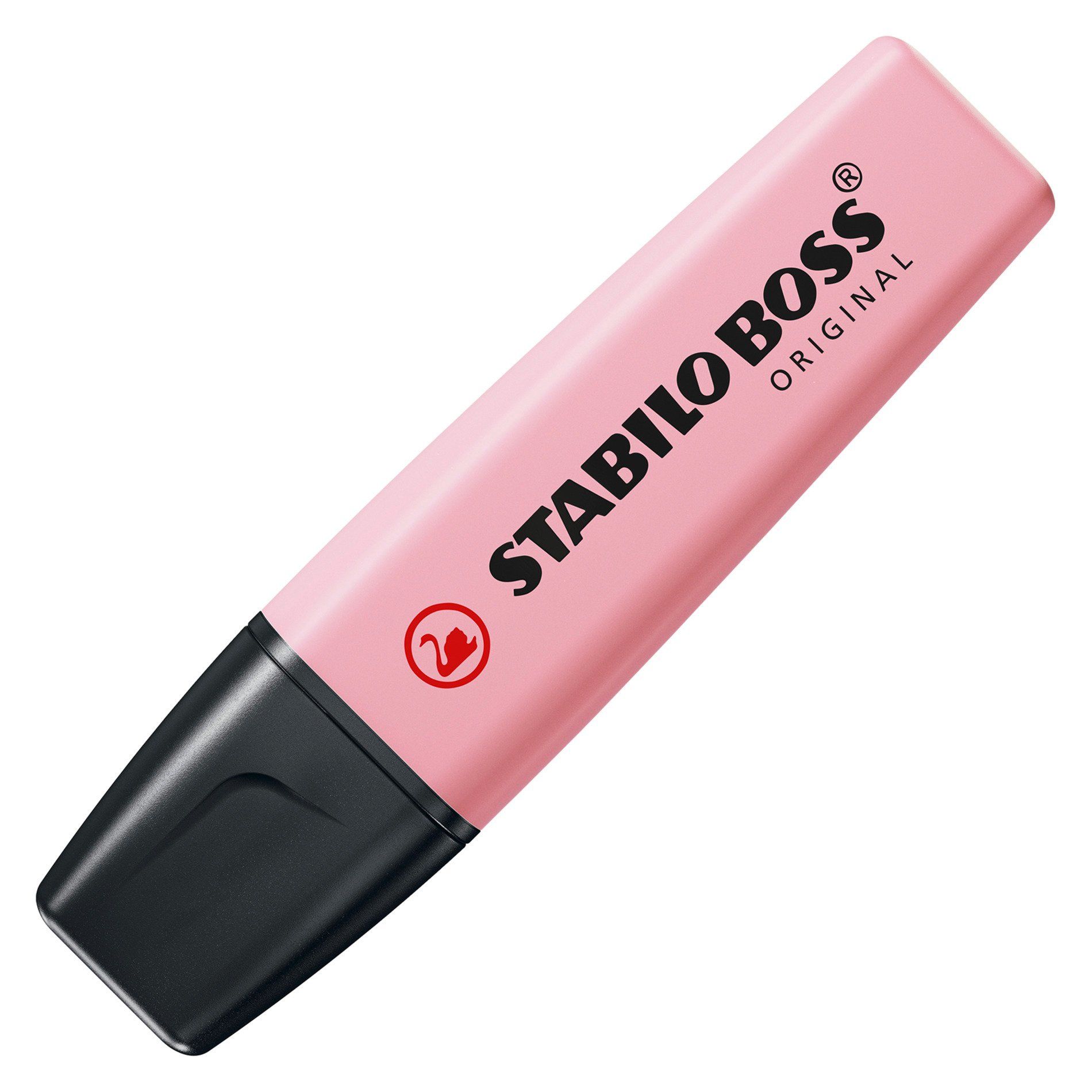 STABILO BOSS ORIGINAL Pastel Markeerstift - Poeder Roze - 1 stuk