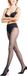 FALKE Shaping Top met vormgevend effect materiaal transparant 20 DEN panty dames zwart - maat M-L