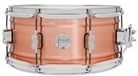 Pacific Drums Concept Series Metal Snare, 35,6 cm x 16,5 cm, 1,2 mm natuurlijk satijn geborsteld koper