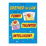 Humor Regal Publishing Humor Verjaardagskaart Zwager - 9 x 6 inch