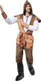 Tectake dressforfun - Trouwe knecht Kostuum voor Heren - M - Bruin