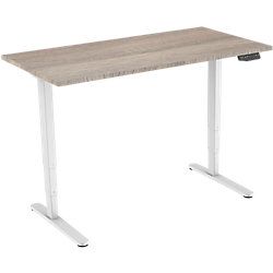 Euroseats Zit-sta bureau 2-motor Wit 180 x 80 x 127,05 cm