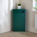 Hudson Reed WC-Ombouw Hoekmontage Modern met Reservoir - Vert foncé avec Bouton de Chasse Noir | Cluo