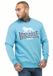 Lonsdale London Lawins Heren Sweatshirts - Blauw/Wit - L