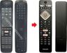 Philips Télécommande d'origine pour 50PUS7383 | 50PUS7383/12 | 50PUS7393/12 | 55OLED873/77 | 55POS9002/05 | 55POS9002/12