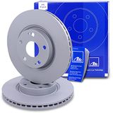 ATE Jeu de 2 disques de frein ATE 426138 d'origine