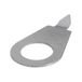 Boston DP-3095-N Pointer Washers – 6 pièces, Nickel, Trou de 9,5 mm, Pointe de 30° (Pour potentiomètres pouce)