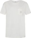 Protest Prtsires Dames T-shirt Korte Mouwen Ronde Hals Katoen Canvas Offwhite M