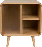 Zuiver Rise table d'appoint/table de chevet bois naturel
