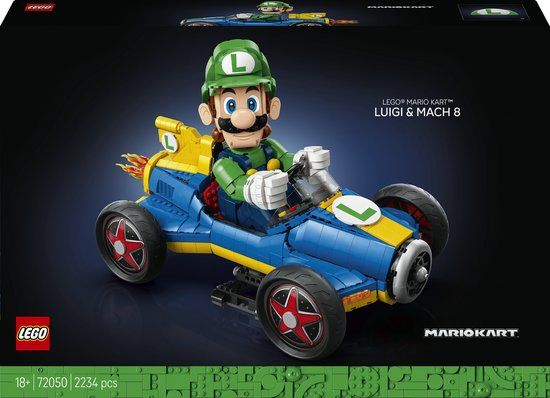 LEGO Super Mario Kart™ – Luigi & Mach 8 - 72050