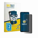 BROTECT Privacy Screenprotector voor Lagenio A12 - Folie Beschermfolie Blauwlichtfilter 2 Stuks