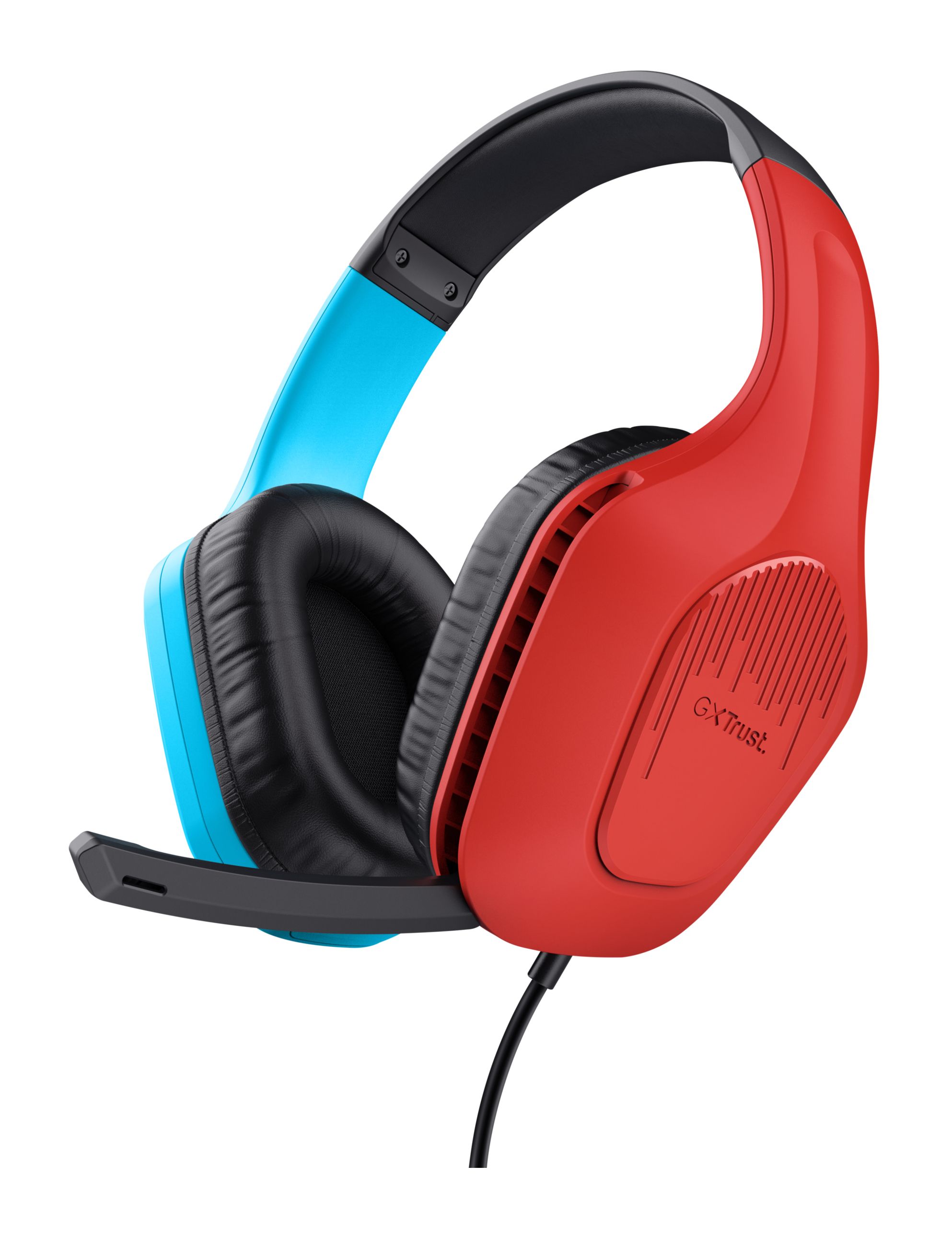 Trust GXT 416S Zirox - Gaming Headset - Bedraad - Rood/Blauw