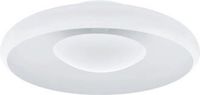 EGLO MELDOLA plafondlamp, Ø 56 cm, staal, 33,8 W, wit