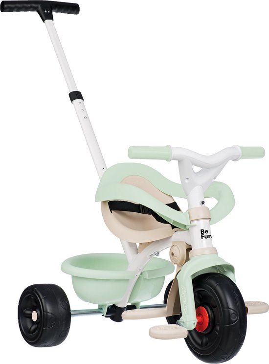 Smoby Be Fun Comfort Driewieler Groen Vanaf 10 maanden