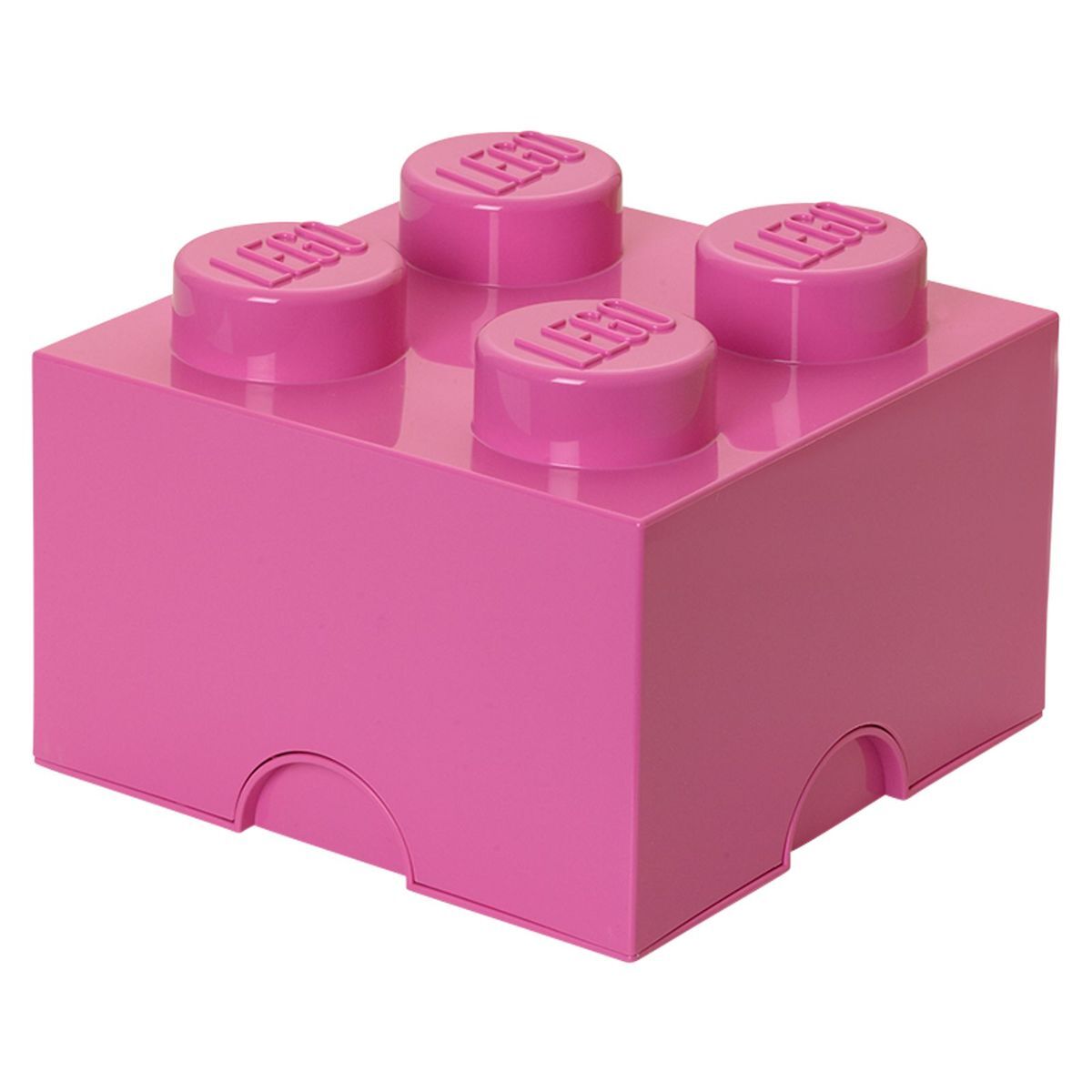 lego opbergbox brick 4 - roze