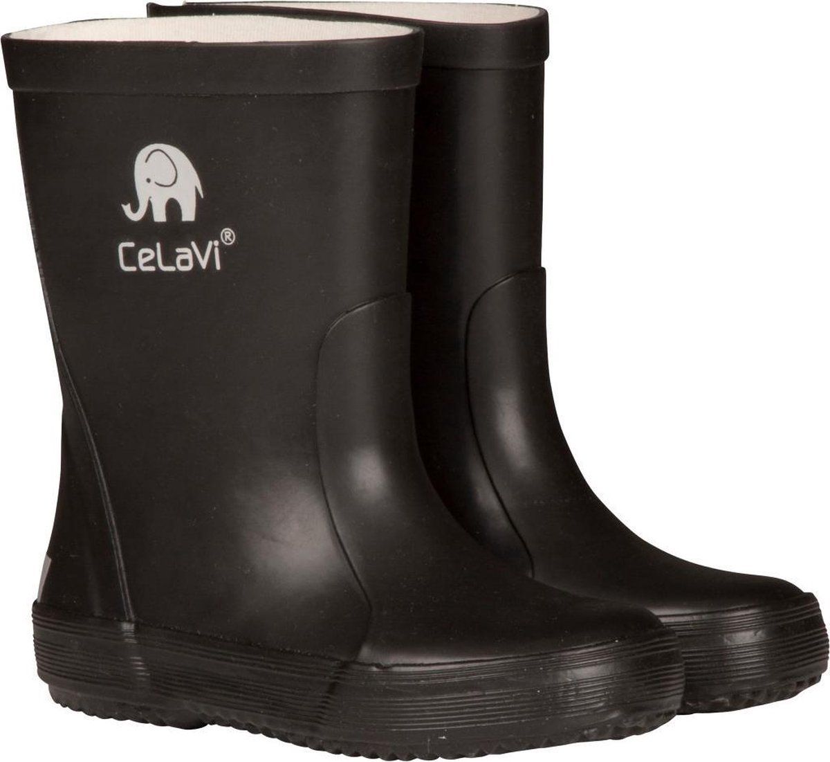 CELAVI Regenlaarzen kinderen - Zwart - maat 35