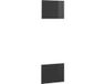 Vicco R-Line Keukenfront – 59.6 x 76.6 cm meubelfront voor de magnetronombouwkast Antraciet Hoogglans