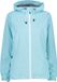 CMP Vrouwelijke waterdichte jas met capuchon, Maat L, Acqua/Wit