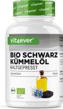 Vit4ever Biologische Zwarte Komijnolie - 240 Vegan Capsules