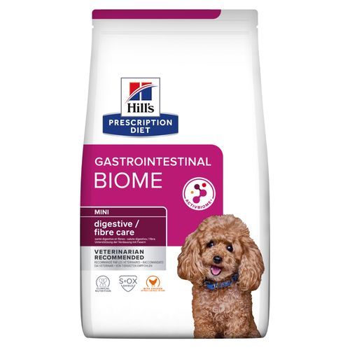 Hill's Prescription Diet Gastrointestinal Biome Mini hondenvoer met Kip 6kg zak