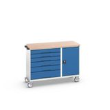Bott Verso Montagewagen | 6 Lades | 1 Deur | Multiplex Blad | RAL 5010