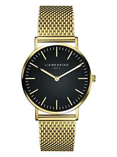 Liebeskind Berlin Dames Analoog Kwartshorloge LT-0097-MQ - Goud-Zwart