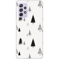 Samsung Galaxy A32 5G Beschermende Siliconen Case - Elegante Dennenboom